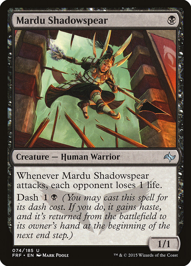 Mardu Shadowspear [Fate Reforged] | Impulse Games and Hobbies
