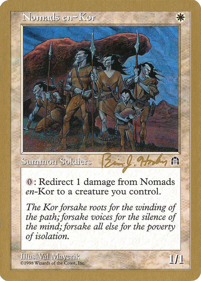 Nomads en-Kor (Brian Hacker) [World Championship Decks 1998] | Impulse Games and Hobbies