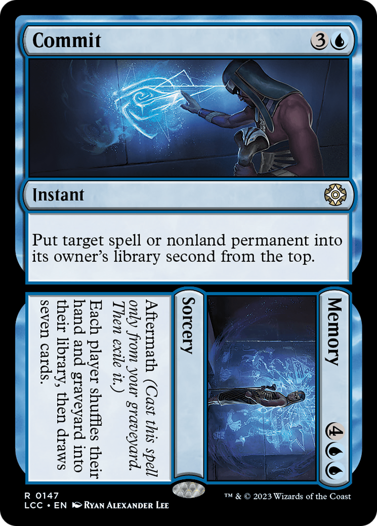 Commit // Memory [The Lost Caverns of Ixalan Commander] | Impulse Games and Hobbies