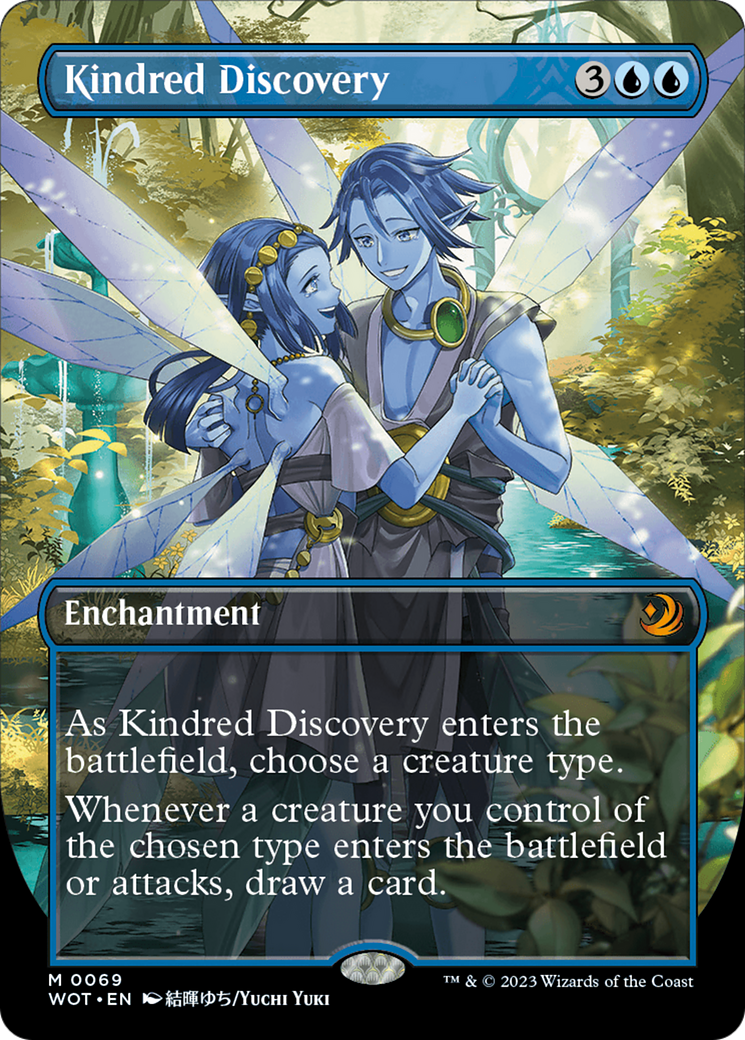 Kindred Discovery (Anime Borderless) [Wilds of Eldraine: Enchanting Tales] | Impulse Games and Hobbies