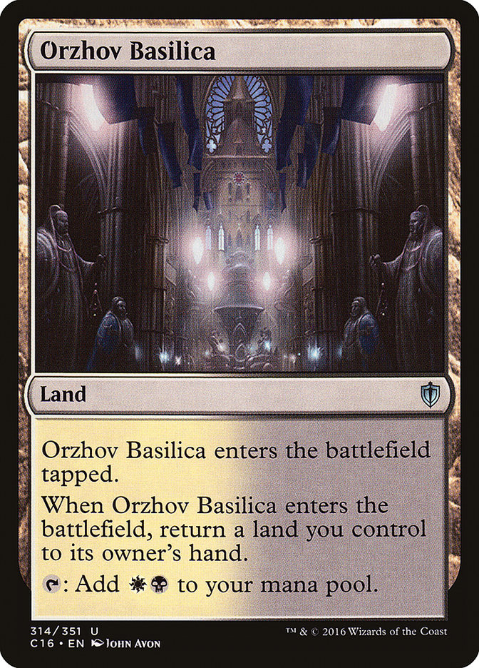Orzhov Basilica [Commander 2016] | Impulse Games and Hobbies