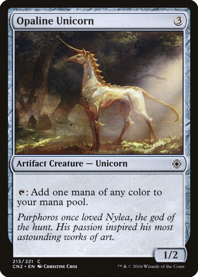 Opaline Unicorn [Conspiracy: Take the Crown] | Impulse Games and Hobbies