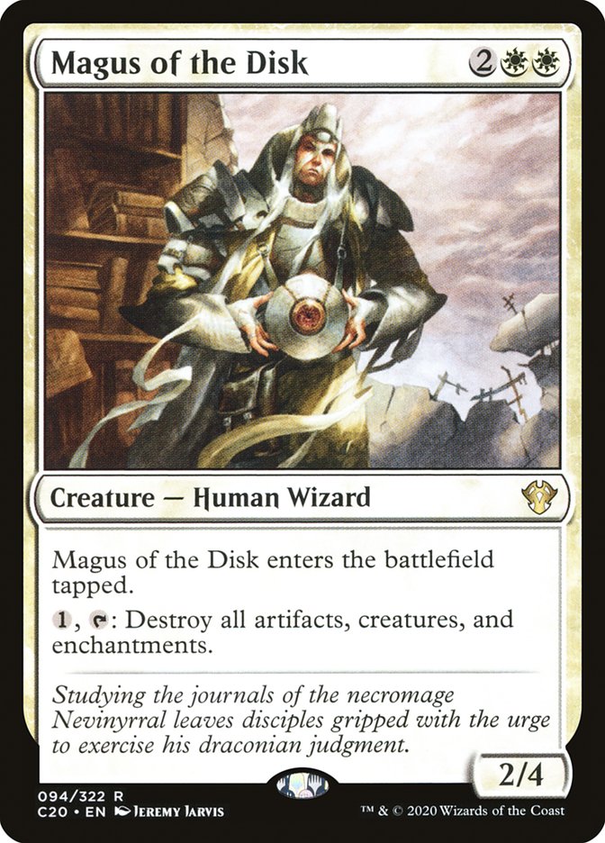 Magus of the Disk [Commander 2020] | Impulse Games and Hobbies