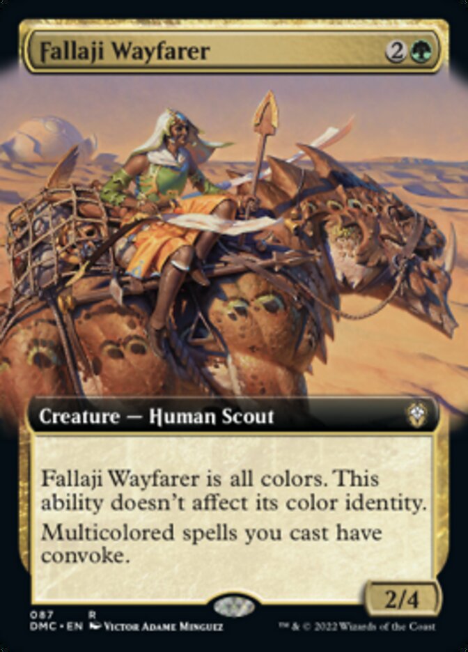 Fallaji Wayfarer (Extended Art) [Dominaria United Commander] | Impulse Games and Hobbies