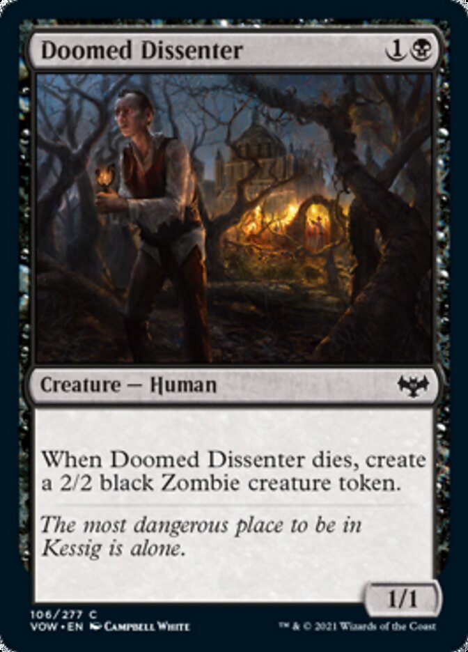 Doomed Dissenter [Innistrad: Crimson Vow] | Impulse Games and Hobbies