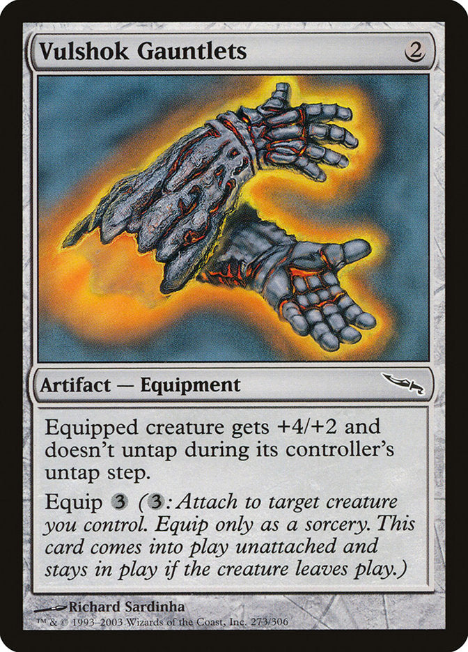 Vulshok Gauntlets [Mirrodin] | Impulse Games and Hobbies