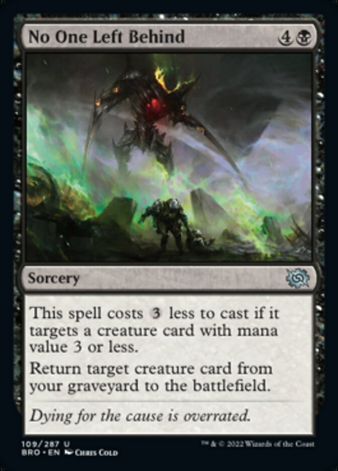 No One Left Behind [The Brothers' War] | Impulse Games and Hobbies