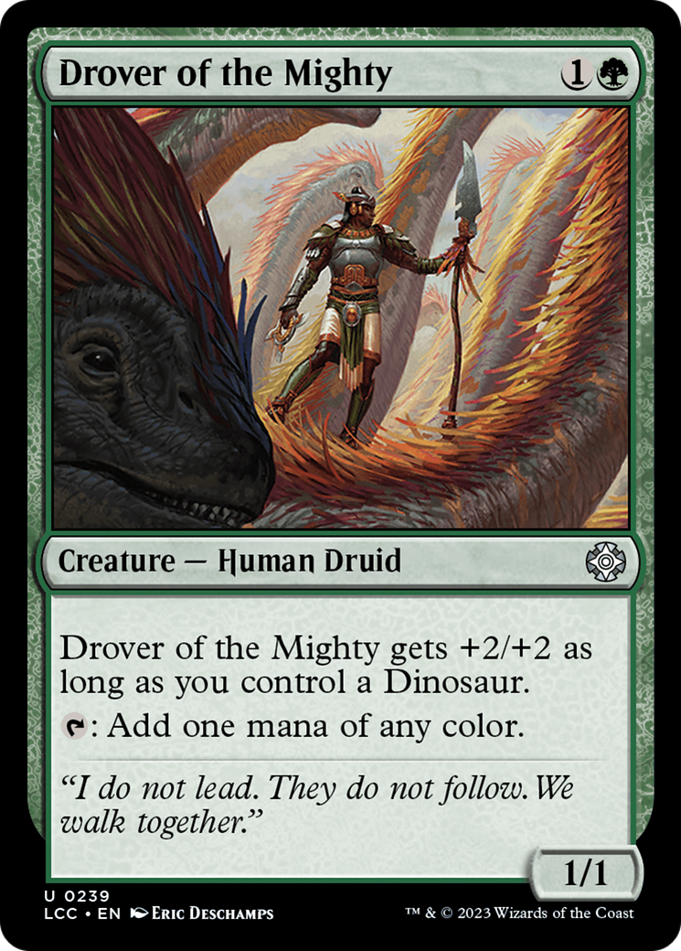 Drover of the Mighty [The Lost Caverns of Ixalan Commander] | Impulse Games and Hobbies