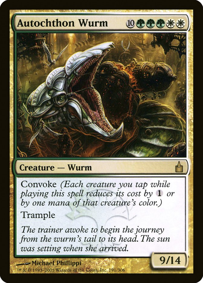 Autochthon Wurm [Ravnica: City of Guilds] | Impulse Games and Hobbies