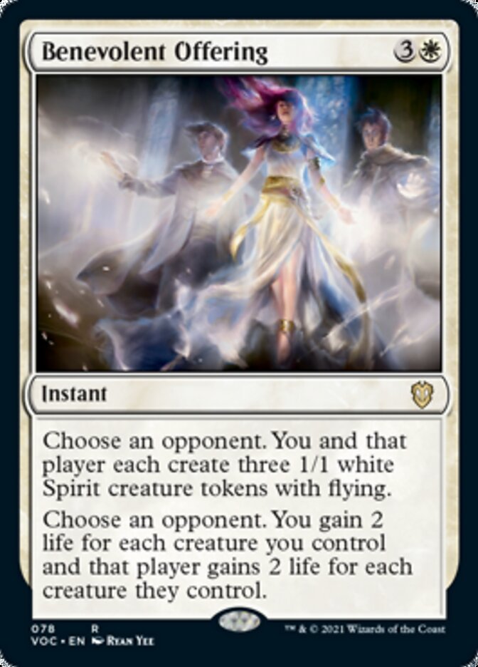 Benevolent Offering [Innistrad: Crimson Vow Commander] | Impulse Games and Hobbies