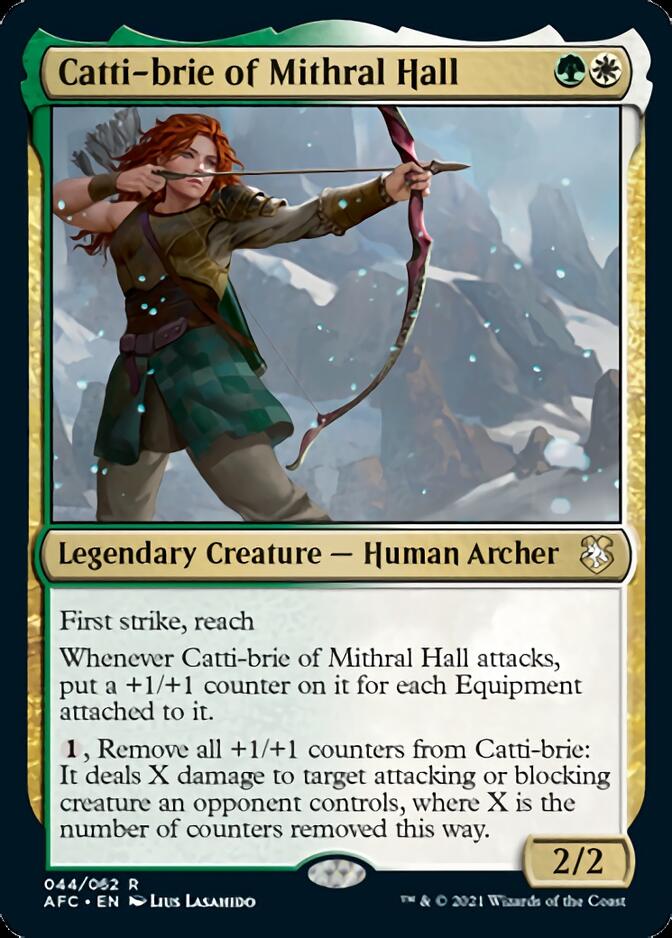 Catti-brie of Mithral Hall [Dungeons & Dragons: Adventures in the Forgotten Realms Commander] | Impulse Games and Hobbies