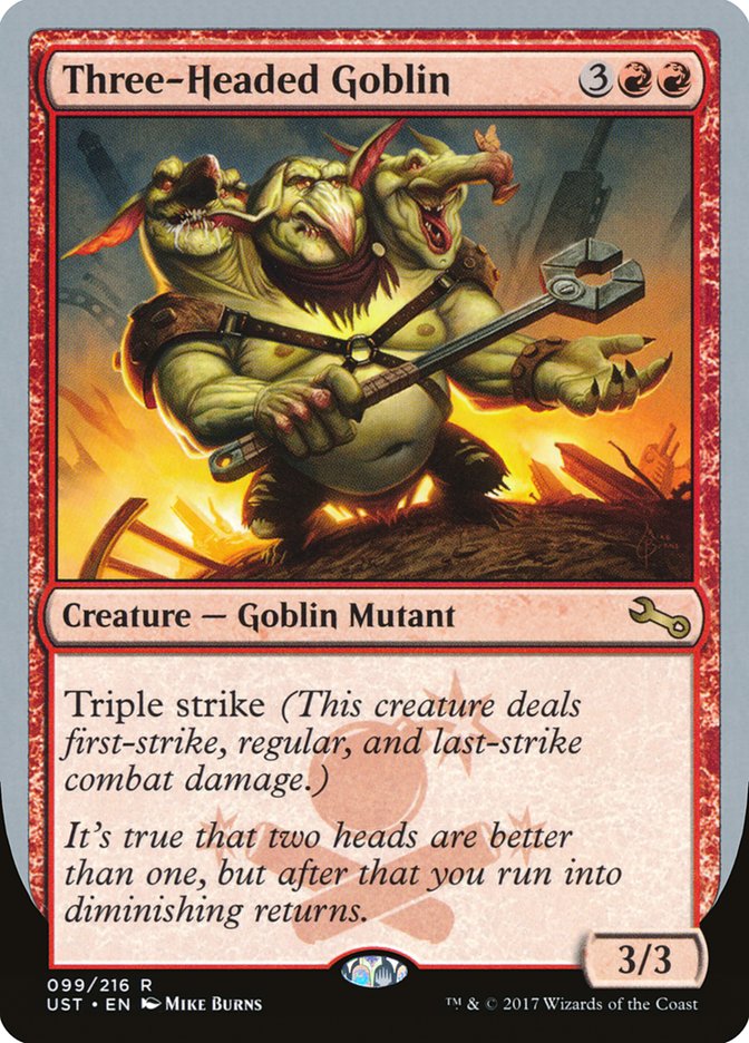 Three-Headed Goblin [Unstable] | Impulse Games and Hobbies