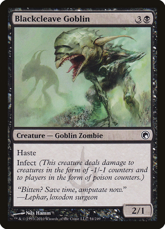 Blackcleave Goblin [Scars of Mirrodin] | Impulse Games and Hobbies