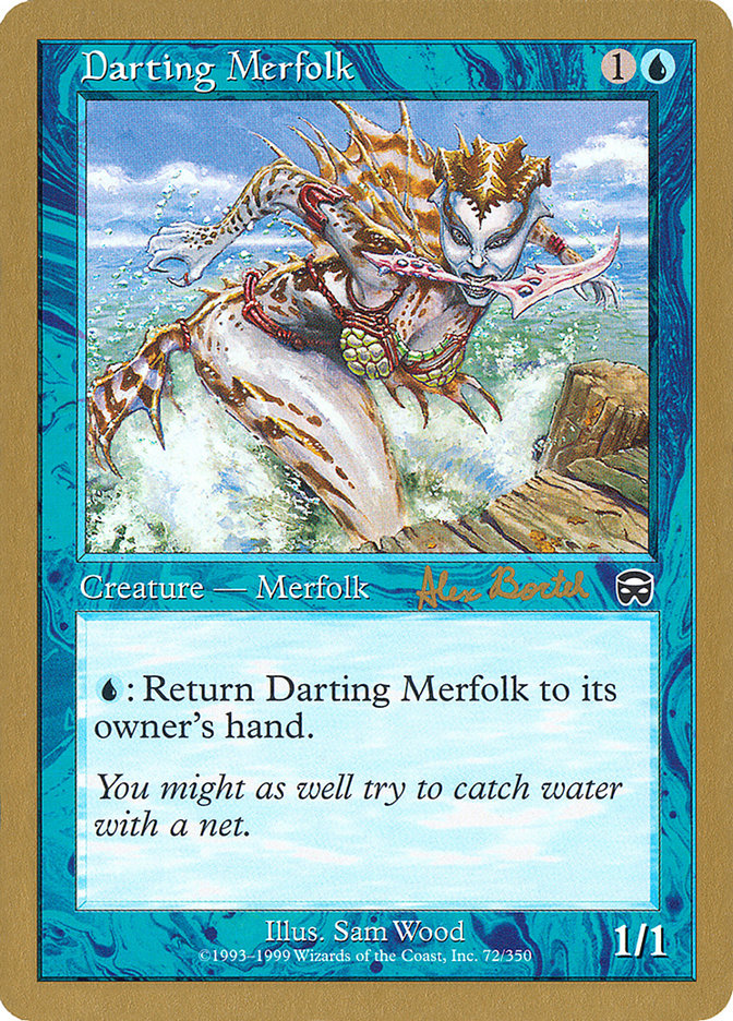 Darting Merfolk (Alex Borteh) [World Championship Decks 2001] | Impulse Games and Hobbies