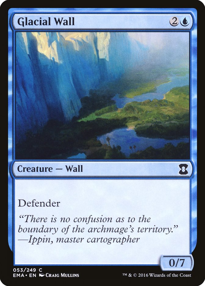 Glacial Wall [Eternal Masters] | Impulse Games and Hobbies