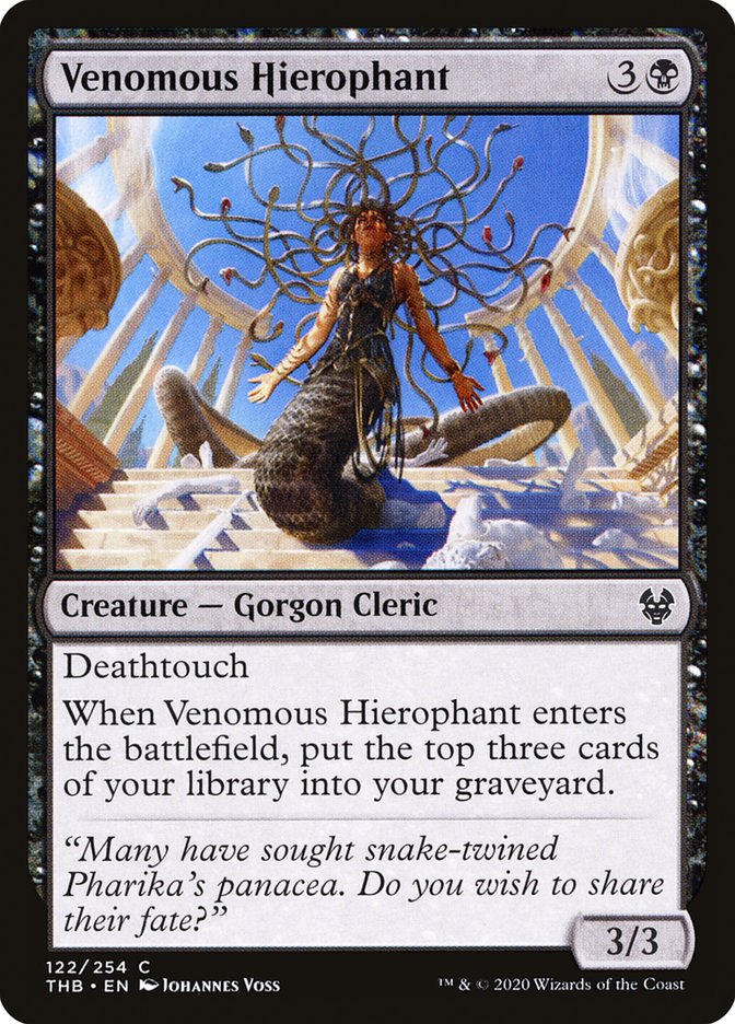 Venomous Hierophant [Theros Beyond Death] | Impulse Games and Hobbies