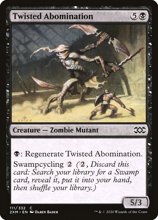 Twisted Abomination [Double Masters] | Impulse Games and Hobbies