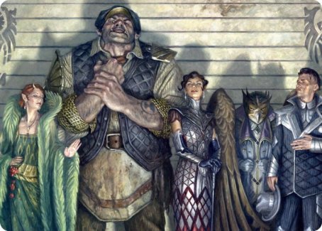 Rogues' Gallery Art Card [Streets of New Capenna Art Series] | Impulse Games and Hobbies