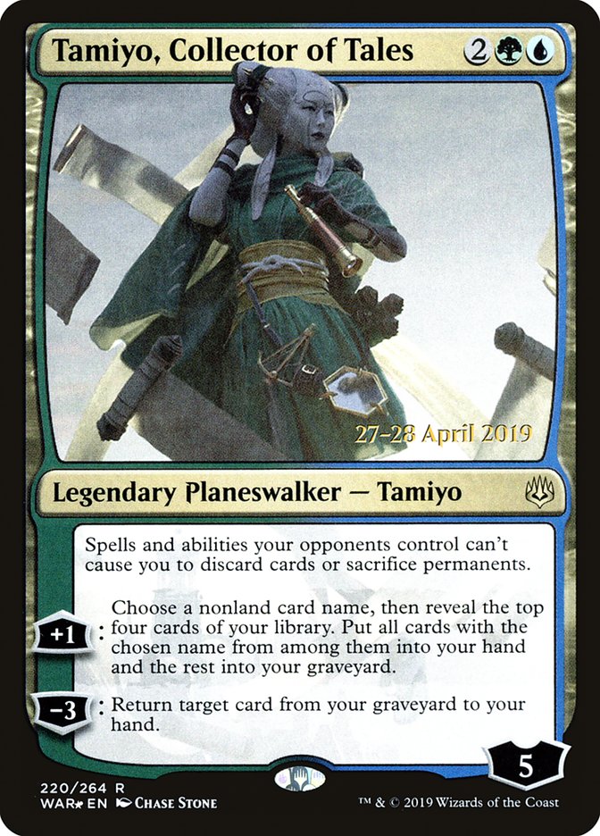 Tamiyo, Collector of Tales  [War of the Spark Prerelease Promos] | Impulse Games and Hobbies