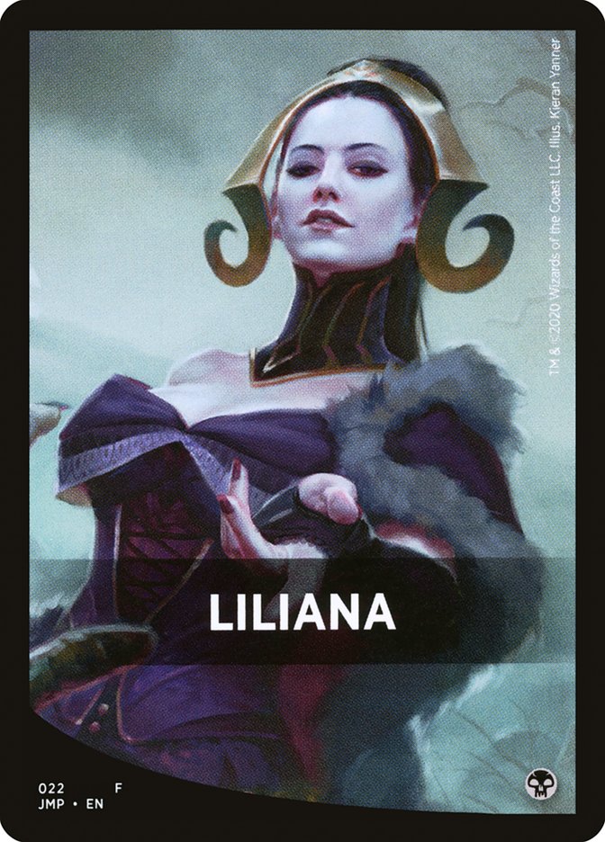 Liliana Theme Card [Jumpstart Front Cards] | Impulse Games and Hobbies