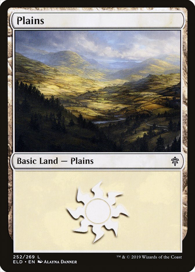 Plains (252) [Throne of Eldraine] | Impulse Games and Hobbies