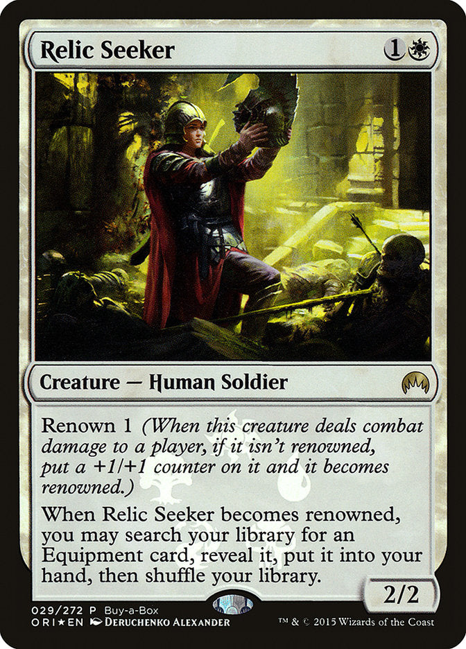 Relic Seeker (Buy-A-Box) [Magic Origins Promos] | Impulse Games and Hobbies