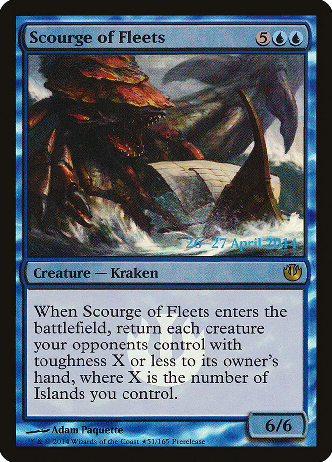 Scourge of Fleets [Journey into Nyx Prerelease Promos] | Impulse Games and Hobbies