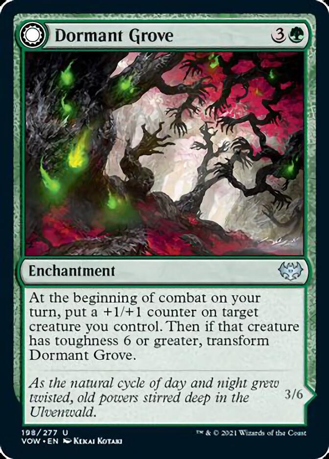 Dormant Grove // Gnarled Grovestrider [Innistrad: Crimson Vow] | Impulse Games and Hobbies