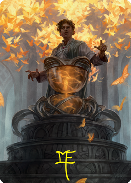 Introduction to Prophecy Art Card (Gold-Stamped Signature) [Strixhaven: School of Mages Art Series] | Impulse Games and Hobbies