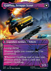 Goldbug, Humanity's Ally // Goldbug, Scrappy Scout (Shattered Glass) [Universes Beyond: Transformers] | Impulse Games and Hobbies