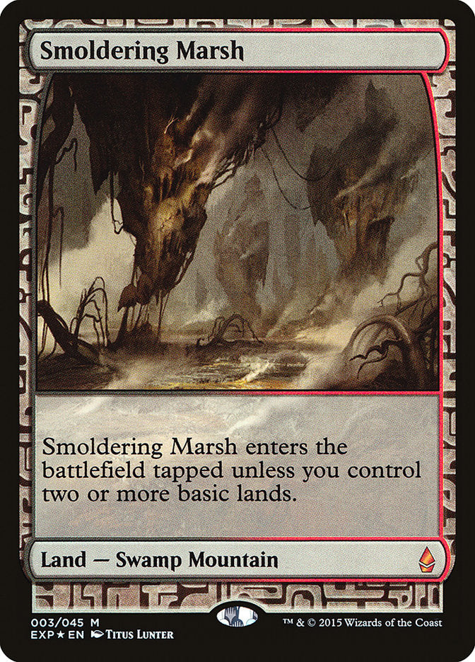 Smoldering Marsh [Zendikar Expeditions] | Impulse Games and Hobbies