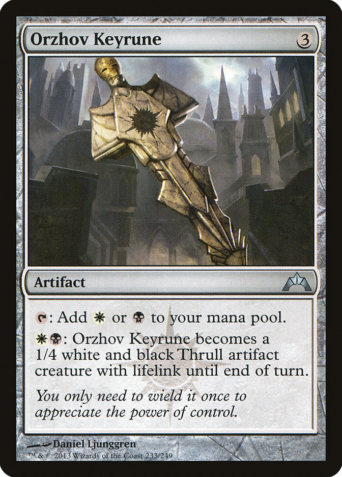 Orzhov Keyrune [Gatecrash] | Impulse Games and Hobbies