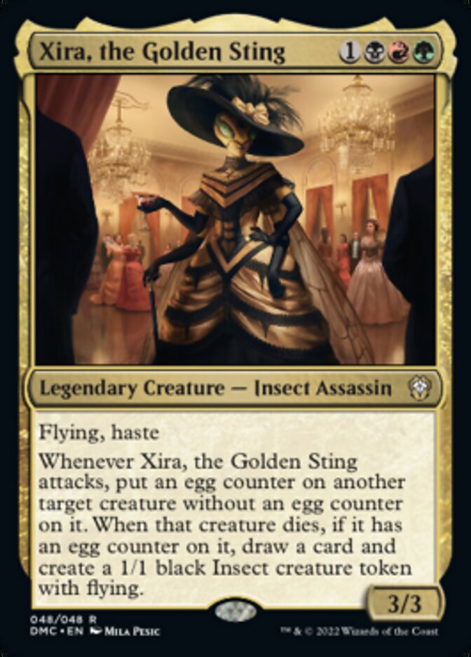 Xira, the Golden Sting [Dominaria United Commander] | Impulse Games and Hobbies