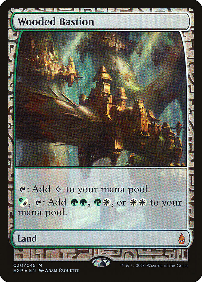 Wooded Bastion [Zendikar Expeditions] | Impulse Games and Hobbies