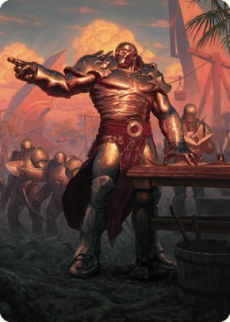 Karn, Living Legacy Art Card 1 [Dominaria United Art Series] | Impulse Games and Hobbies