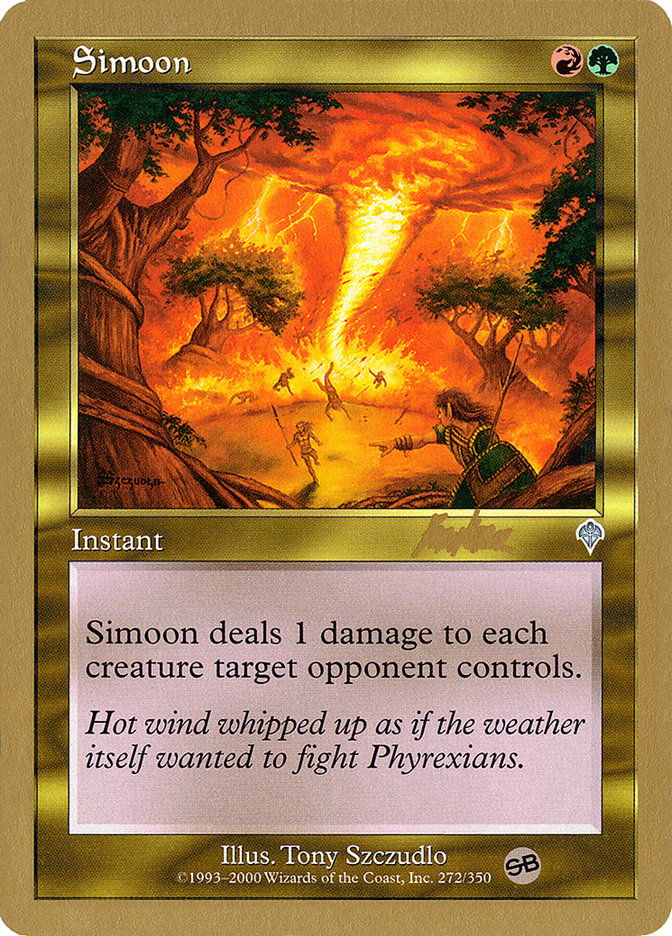 Simoon (Brian Kibler) (SB) [World Championship Decks 2002] | Impulse Games and Hobbies
