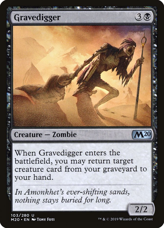 Gravedigger [Core Set 2020] | Impulse Games and Hobbies