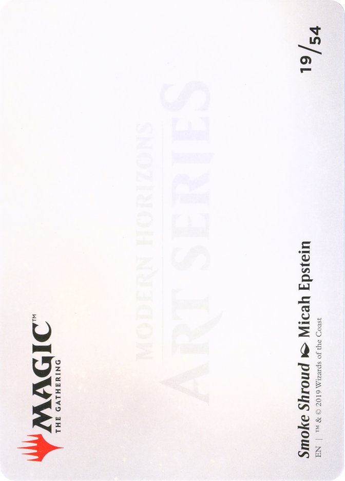 Smoke Shroud // Smoke Shroud [Modern Horizons Art Series] | Impulse Games and Hobbies