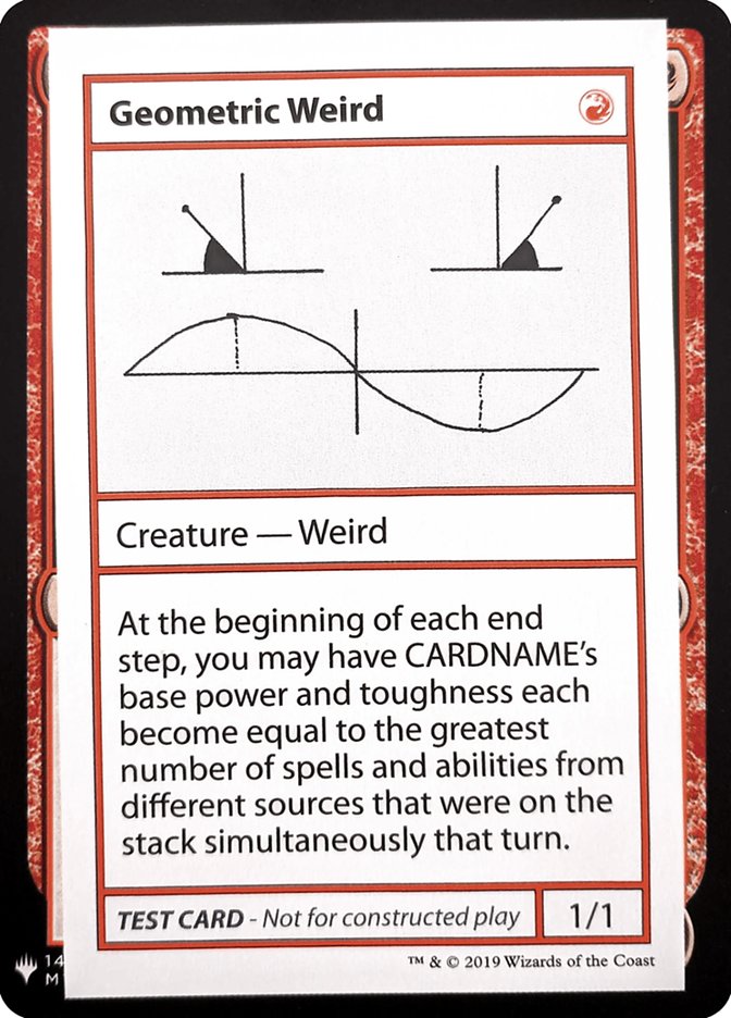 Geometric Weird [Mystery Booster Playtest Cards] | Impulse Games and Hobbies