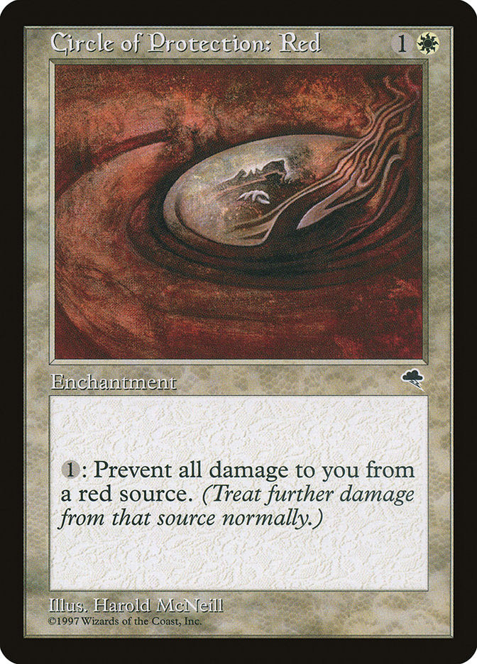Circle of Protection: Red [Tempest] | Impulse Games and Hobbies