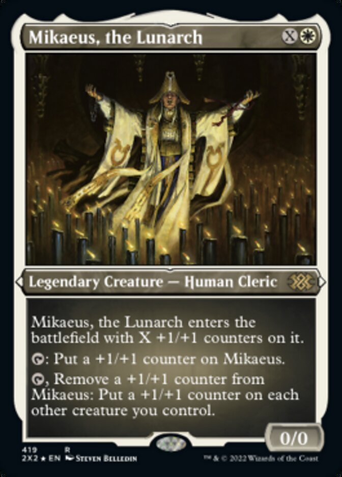 Mikaeus, the Lunarch (Foil Etched) [Double Masters 2022] | Impulse Games and Hobbies