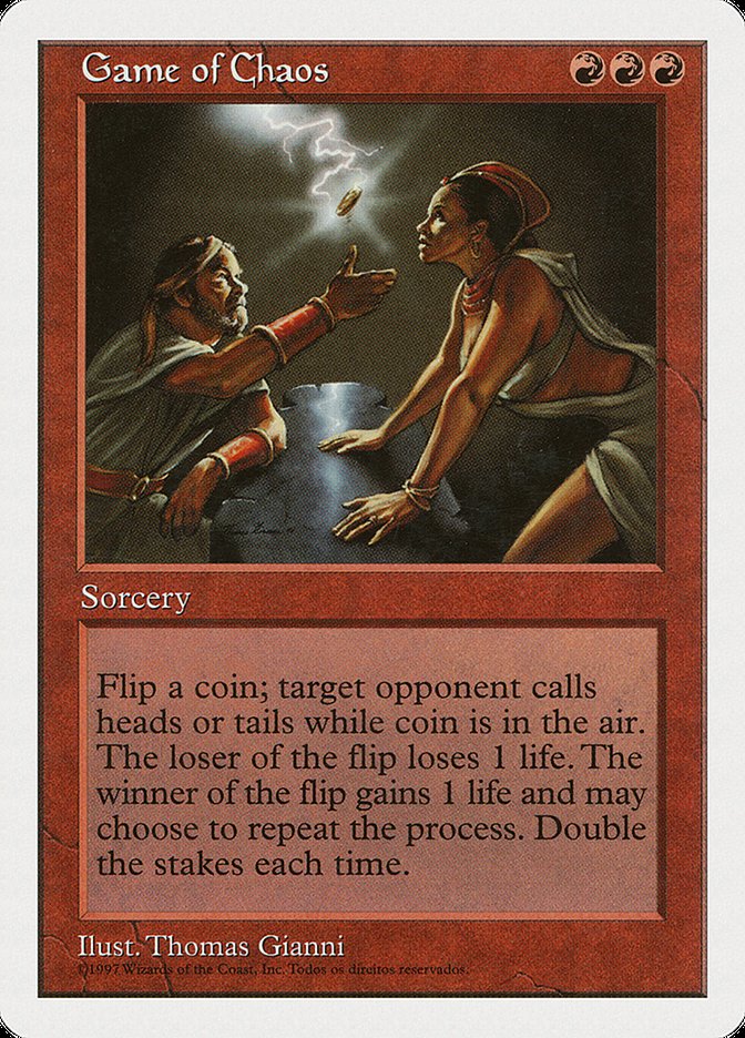 Game of Chaos (Portuguese Copyright) [Fifth Edition] | Impulse Games and Hobbies