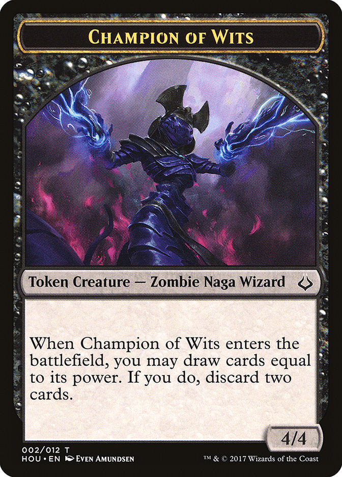 Champion of Wits Token [Hour of Devastation Tokens] | Impulse Games and Hobbies