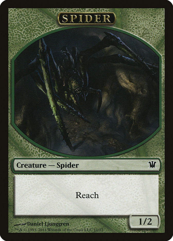 Spider Token [Innistrad Tokens] | Impulse Games and Hobbies