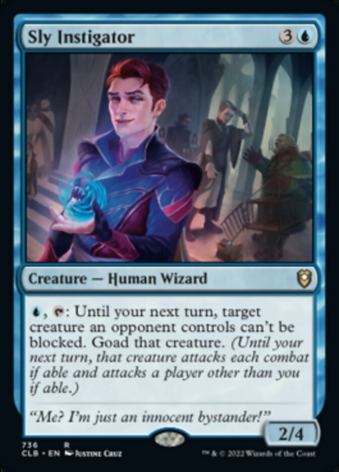 Sly Instigator [Commander Legends: Battle for Baldur's Gate] | Impulse Games and Hobbies