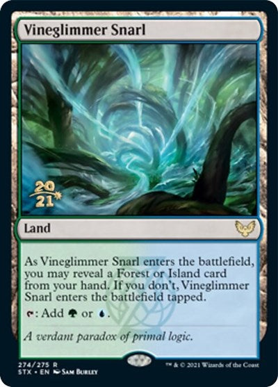 Vineglimmer Snarl [Strixhaven: School of Mages Prerelease Promos] | Impulse Games and Hobbies