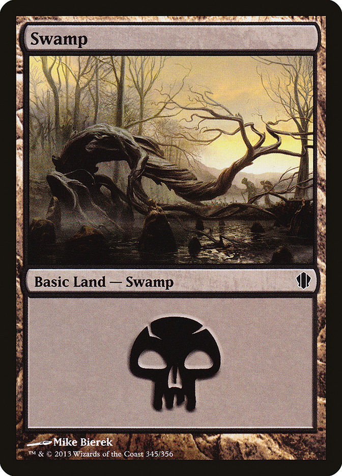 Swamp (345) [Commander 2013] | Impulse Games and Hobbies