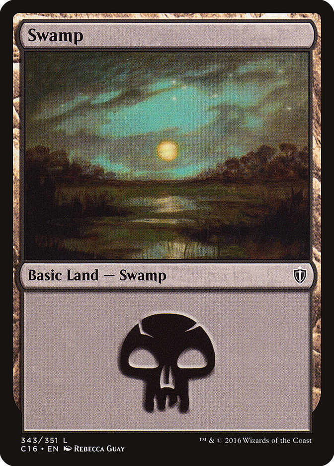 Swamp (343) [Commander 2016] | Impulse Games and Hobbies