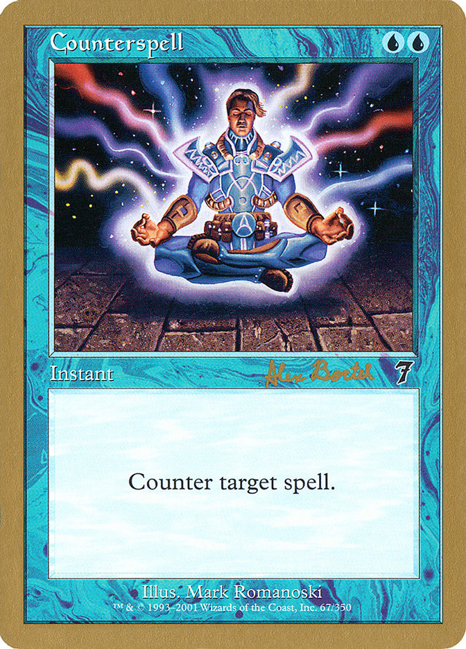 Counterspell (Alex Borteh) (7ED) [World Championship Decks 2001] | Impulse Games and Hobbies