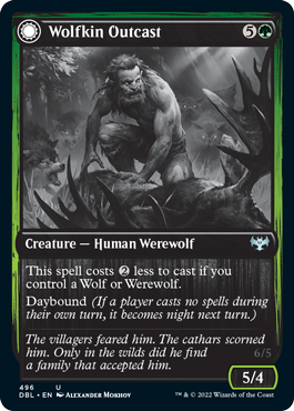 Wolfkin Outcast // Wedding Crasher [Innistrad: Double Feature] | Impulse Games and Hobbies